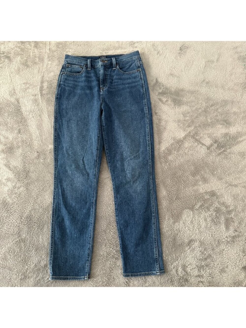 NWT J Crew Factory High Rise Classic Vintage Straight Leg Jeans 26